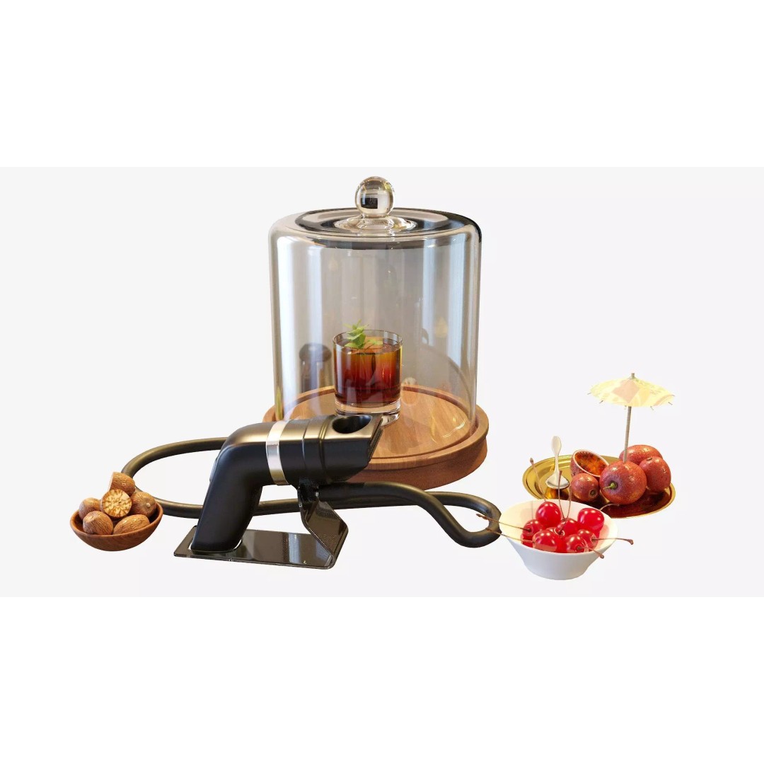 Bartender Tools Set 3D Model – Complete Cocktail Tools for Bars - View 2