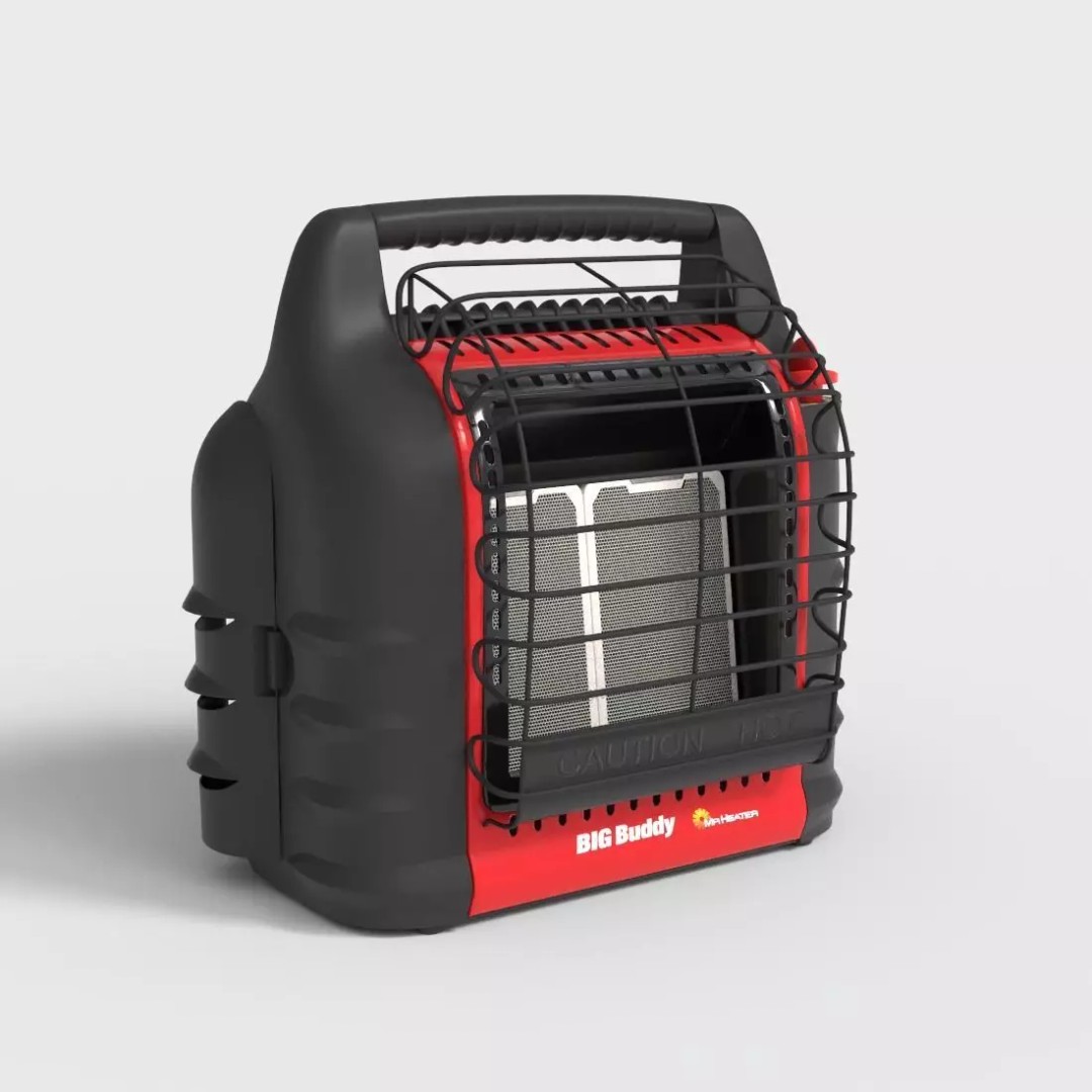 Portable Heater 3D Model – Low-Poly PBR Asset, FBX - View 2