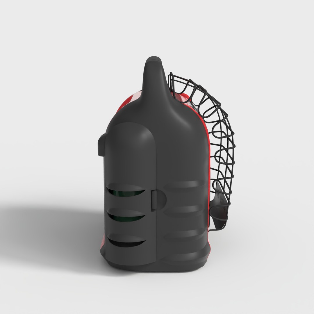 Portable Heater 3D Model – Low-Poly PBR Asset, FBX - View 4