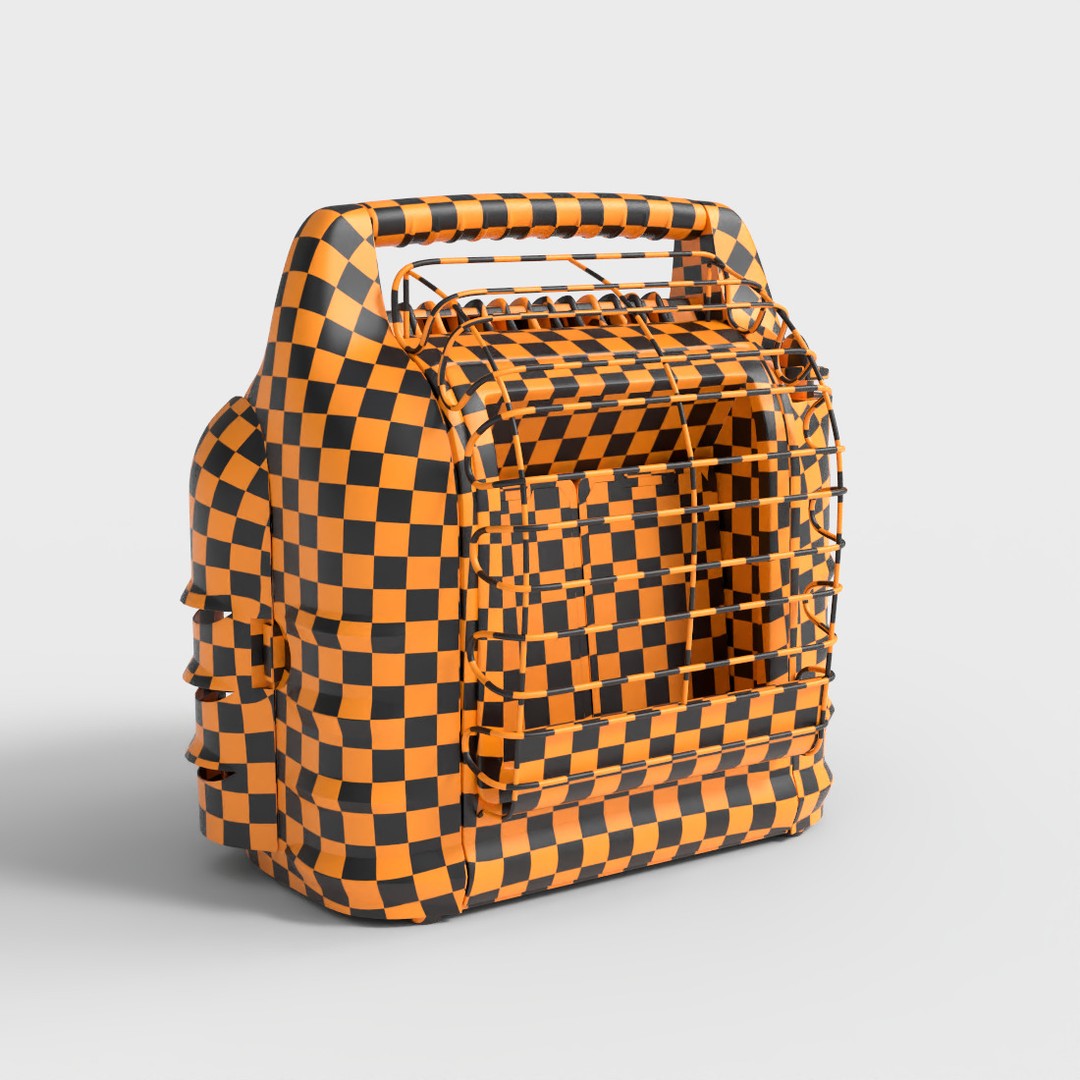 Portable Heater 3D Model – Low-Poly PBR Asset, FBX - View 8