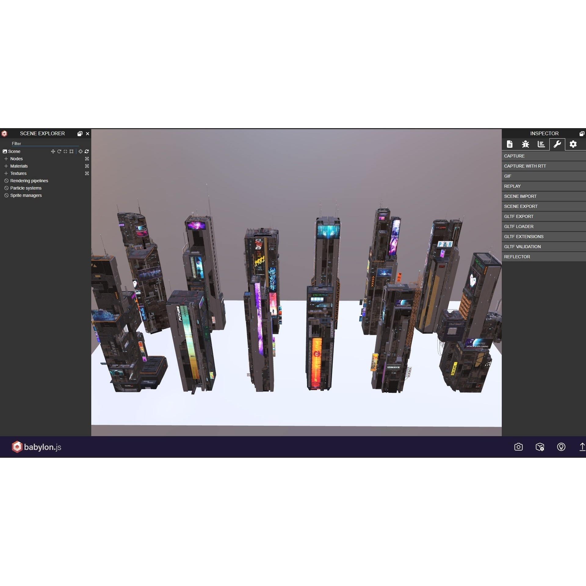 Cyberpunk Futuristic Building Kitbash Bundle - Game-Ready 3D Model - View 18