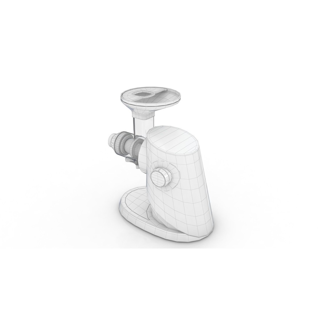 Juicer 3D Model – Low Poly Kitchenware with PBR Textures, FBX - View 12