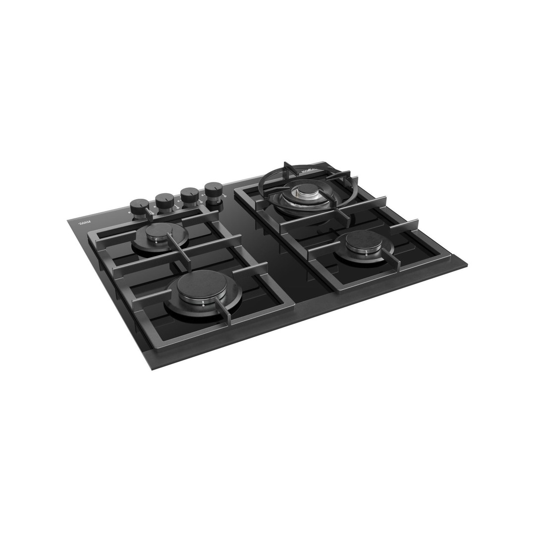 Whirlpool GGW610NBAUS 3D Model – High Poly Gas Cooktop, PBR Textures - View 7