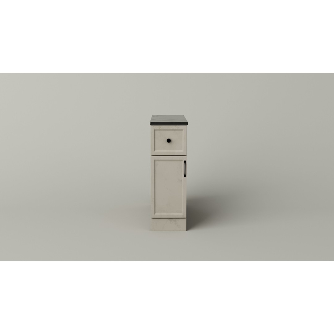 Kitchen Cabinet 3D Model – Low Poly PBR Game Asset, Blender & FBX - View 14