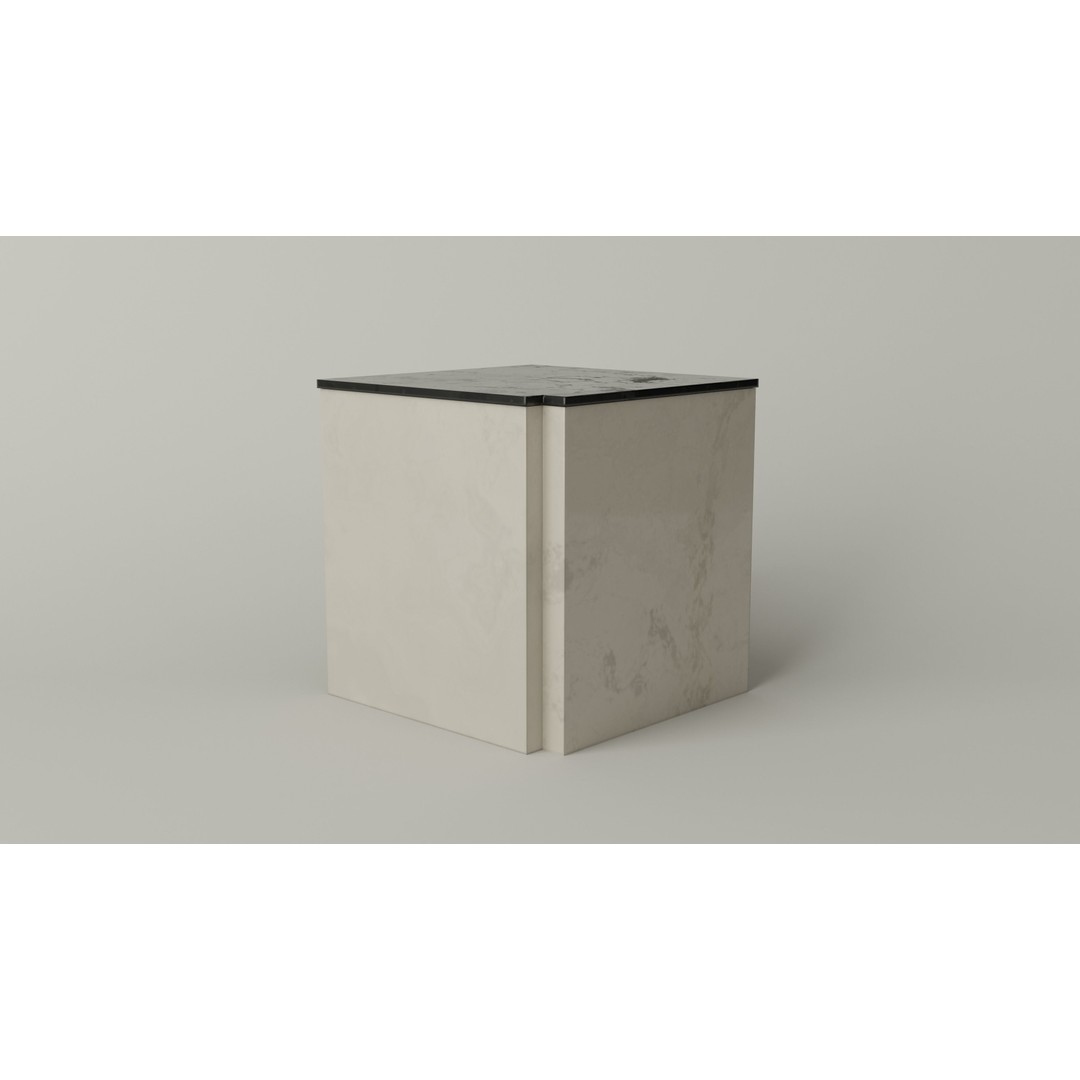 Kitchen Cabinet 3D Model – Low Poly PBR Game Asset, Blender & FBX - View 5