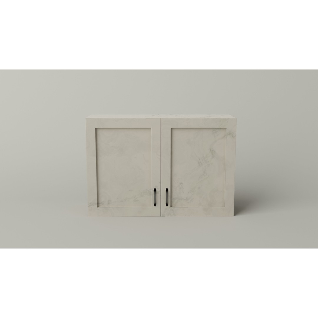Kitchen Cabinet 3D Model – Low Poly PBR Game Asset, Blender & FBX - View 7