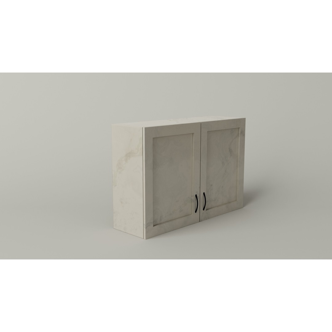 Kitchen Cabinet 3D Model – Low Poly PBR Game Asset, Blender & FBX - View 8