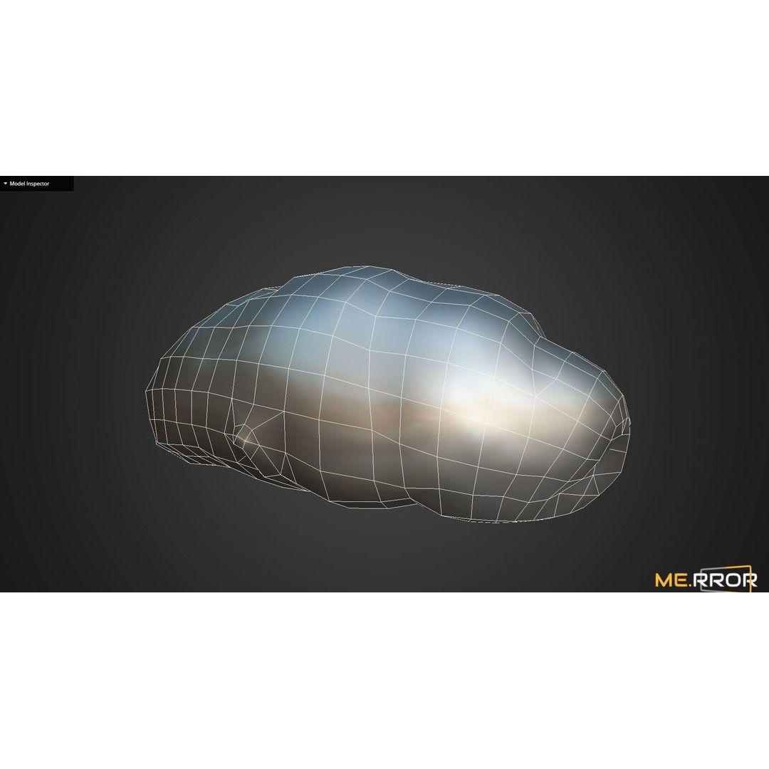 Salted Butter Roll Bread 3D Model – Low Poly Game Asset, FBX - View 13