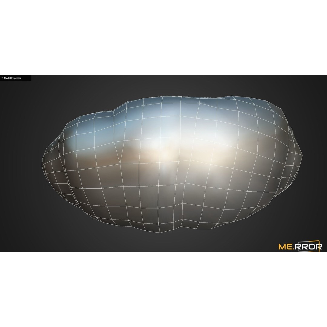 Salted Butter Roll Bread 3D Model – Low Poly Game Asset, FBX - View 15