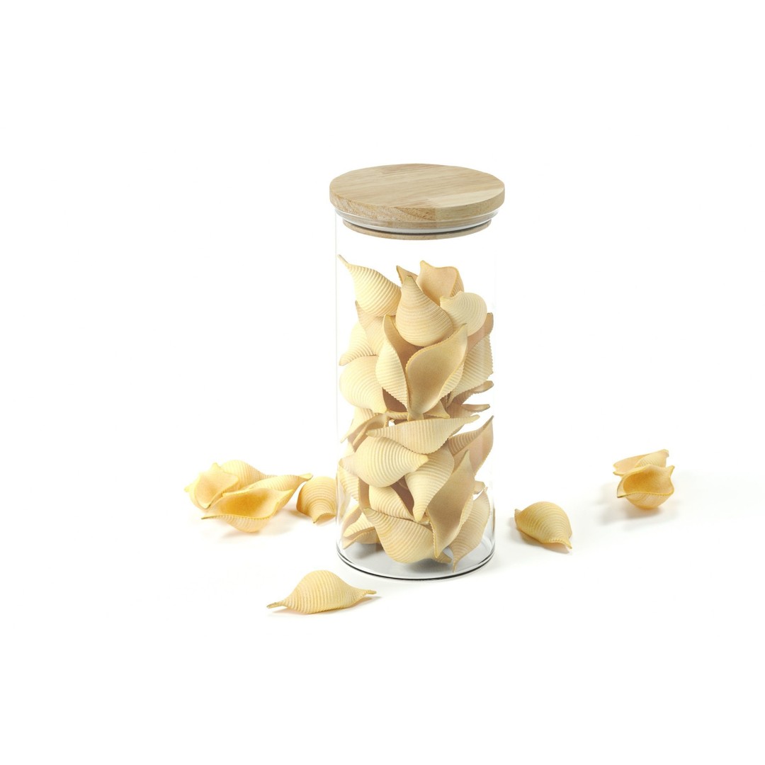 Conchiglioni Rigate Pasta 3D Model – High Poly PBR Asset, FBX - View 5