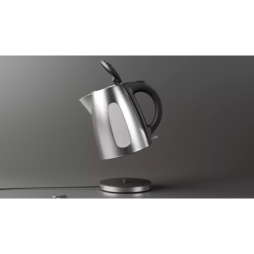 Modern Kettle 3D Model – High Poly Rigged Asset for Animation, FBX - View 6
