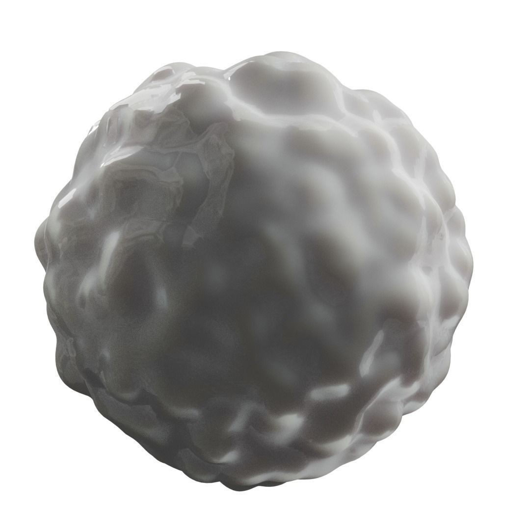 Lymphocytes 3D Model – Detailed Medical Asset, PBR Textures, OBJ - View 12
