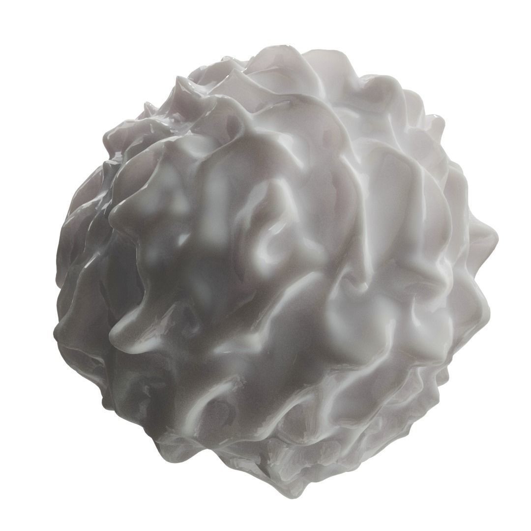 Lymphocytes 3D Model – Detailed Medical Asset, PBR Textures, OBJ - View 4