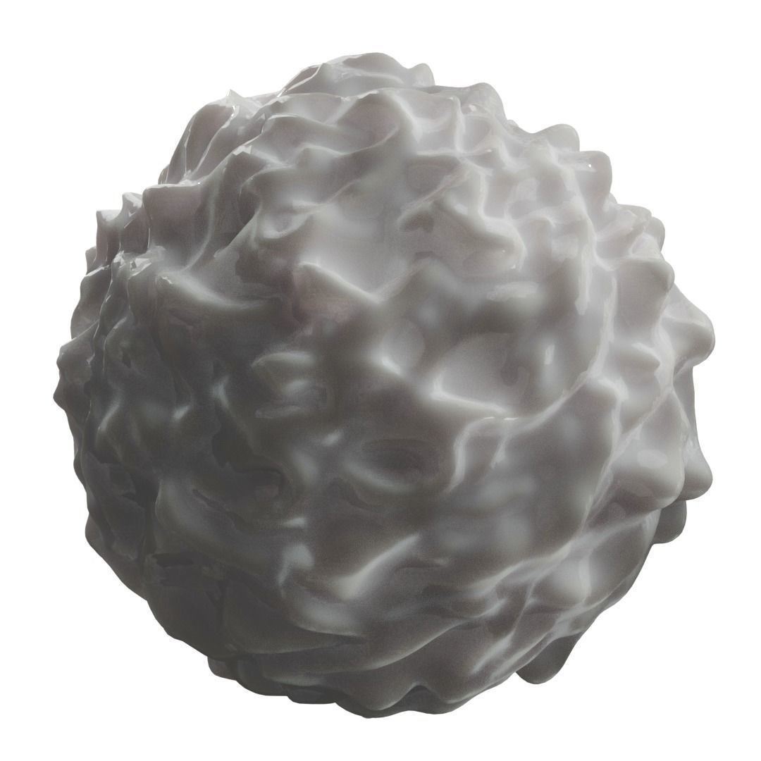 Lymphocytes 3D Model – Detailed Medical Asset, PBR Textures, OBJ - View 8