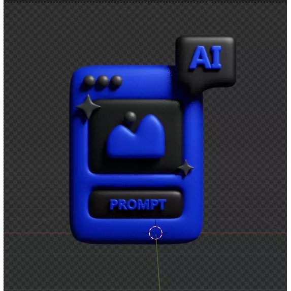 Artificial Intelligence 3D Icon Pack – High-Quality PBR Assets for Design - View 108