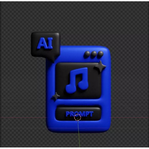 Artificial Intelligence 3D Icon Pack – High-Quality PBR Assets for Design - View 114