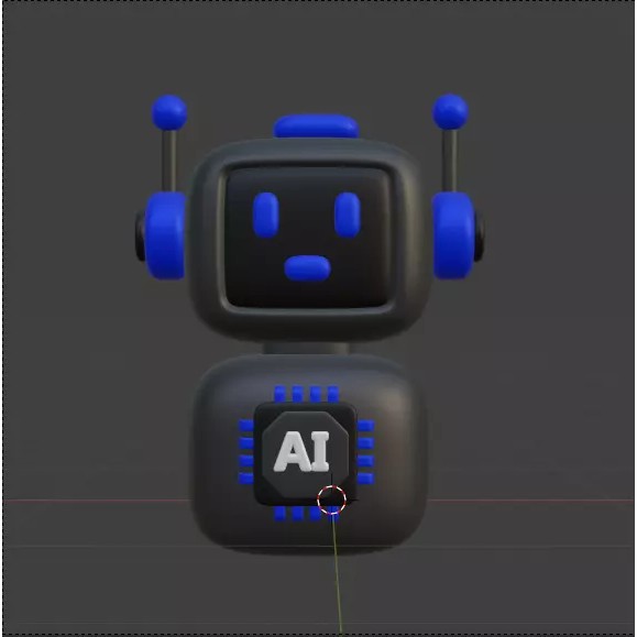 Artificial Intelligence 3D Icon Pack – High-Quality PBR Assets for Design - View 16
