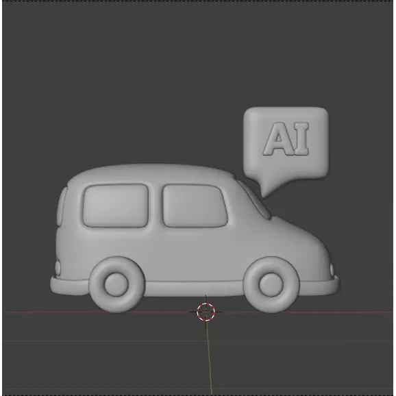 Artificial Intelligence 3D Icon Pack – High-Quality PBR Assets for Design - View 23