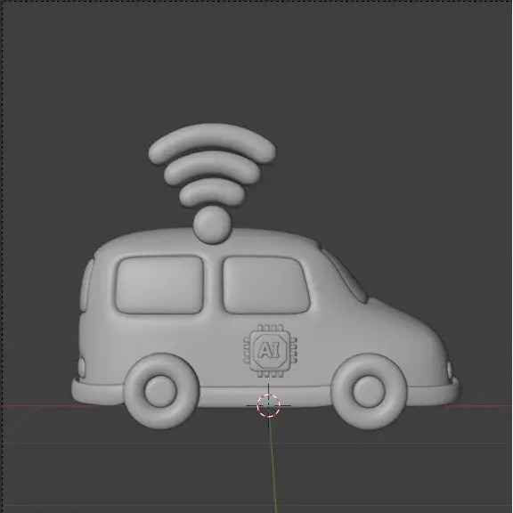 Artificial Intelligence 3D Icon Pack – High-Quality PBR Assets for Design - View 26