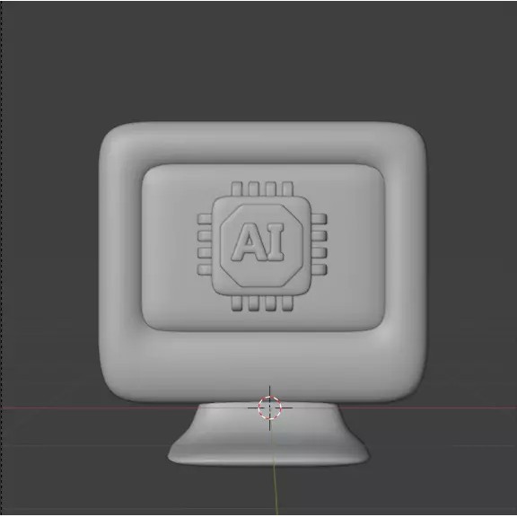 Artificial Intelligence 3D Icon Pack – High-Quality PBR Assets for Design - View 35