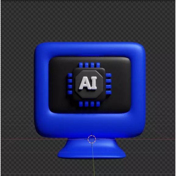 Artificial Intelligence 3D Icon Pack – High-Quality PBR Assets for Design - View 37