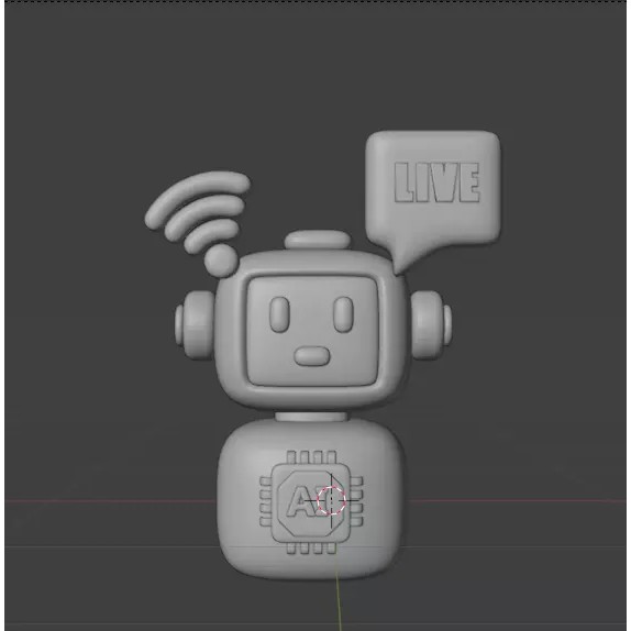 Artificial Intelligence 3D Icon Pack – High-Quality PBR Assets for Design - View 48