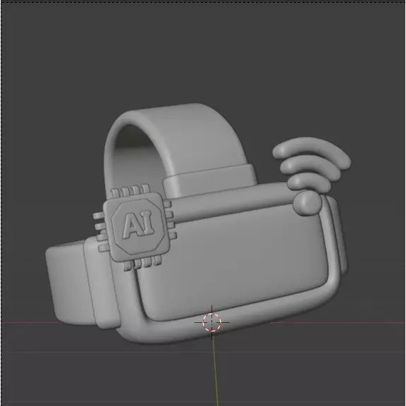 Artificial Intelligence 3D Icon Pack – High-Quality PBR Assets for Design - View 51