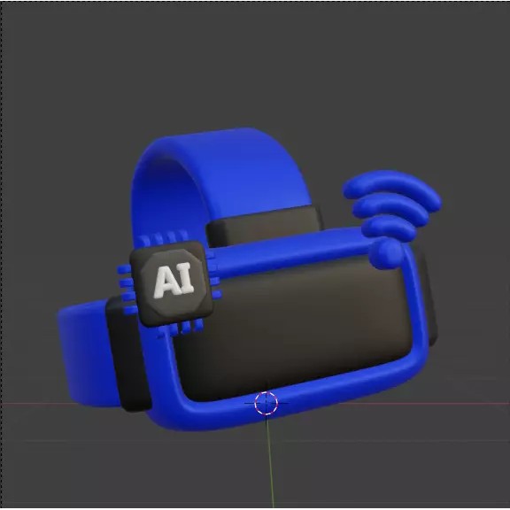 Artificial Intelligence 3D Icon Pack – High-Quality PBR Assets for Design - View 53