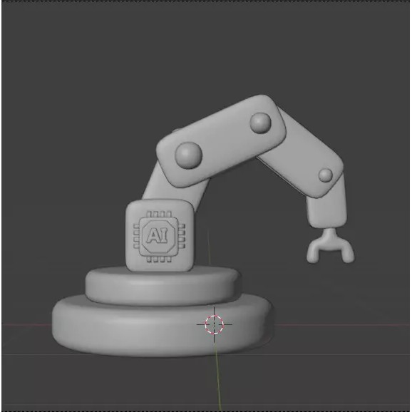 Artificial Intelligence 3D Icon Pack – High-Quality PBR Assets for Design - View 54