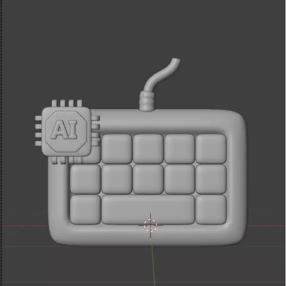 Artificial Intelligence 3D Icon Pack – High-Quality PBR Assets for Design - View 57