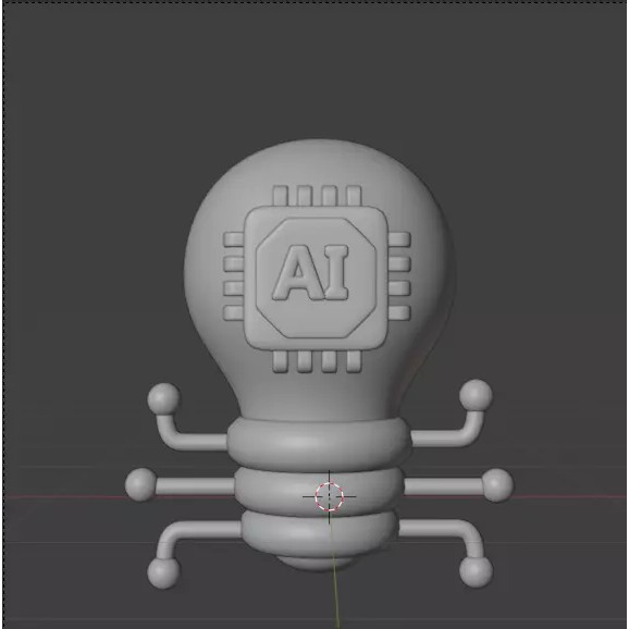 Artificial Intelligence 3D Icon Pack – High-Quality PBR Assets for Design - View 60