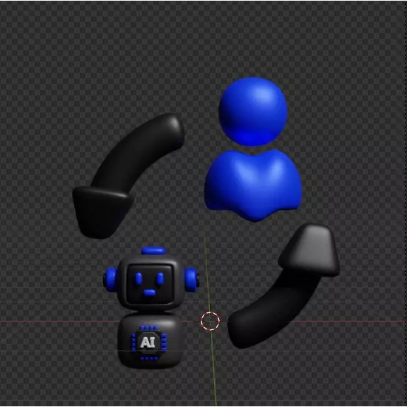 Artificial Intelligence 3D Icon Pack – High-Quality PBR Assets for Design - View 68