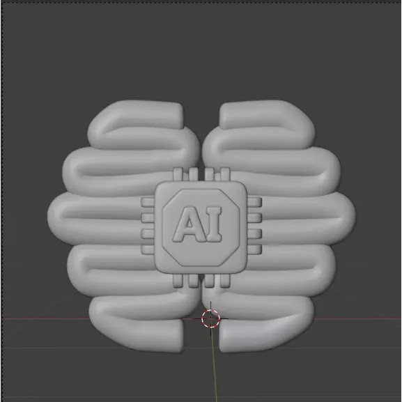 Artificial Intelligence 3D Icon Pack – High-Quality PBR Assets for Design - View 69