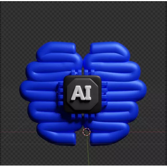 Artificial Intelligence 3D Icon Pack – High-Quality PBR Assets for Design - View 71
