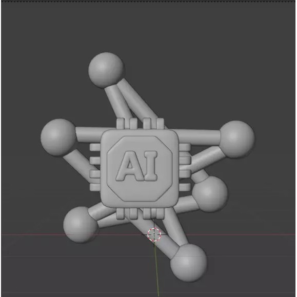 Artificial Intelligence 3D Icon Pack – High-Quality PBR Assets for Design - View 72