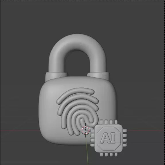 Artificial Intelligence 3D Icon Pack – High-Quality PBR Assets for Design - View 82