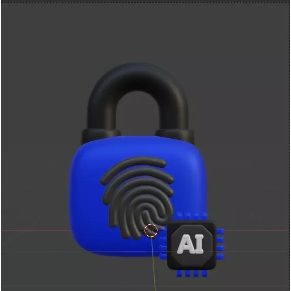 Artificial Intelligence 3D Icon Pack – High-Quality PBR Assets for Design - View 87