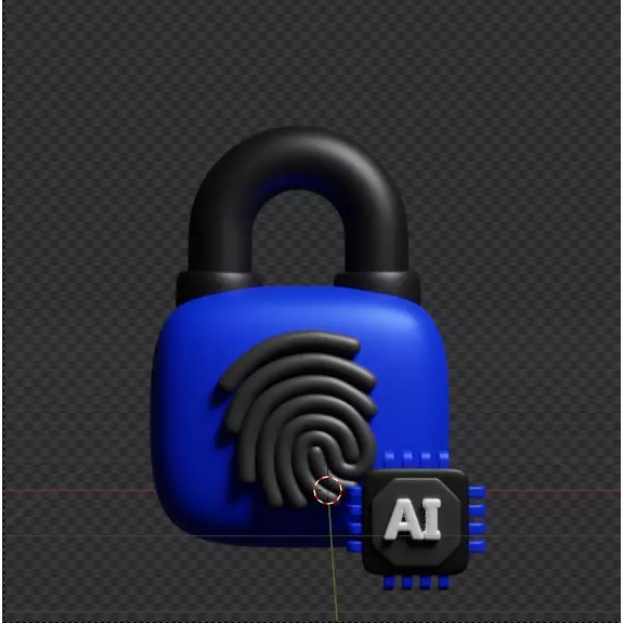 Artificial Intelligence 3D Icon Pack – High-Quality PBR Assets for Design - View 89