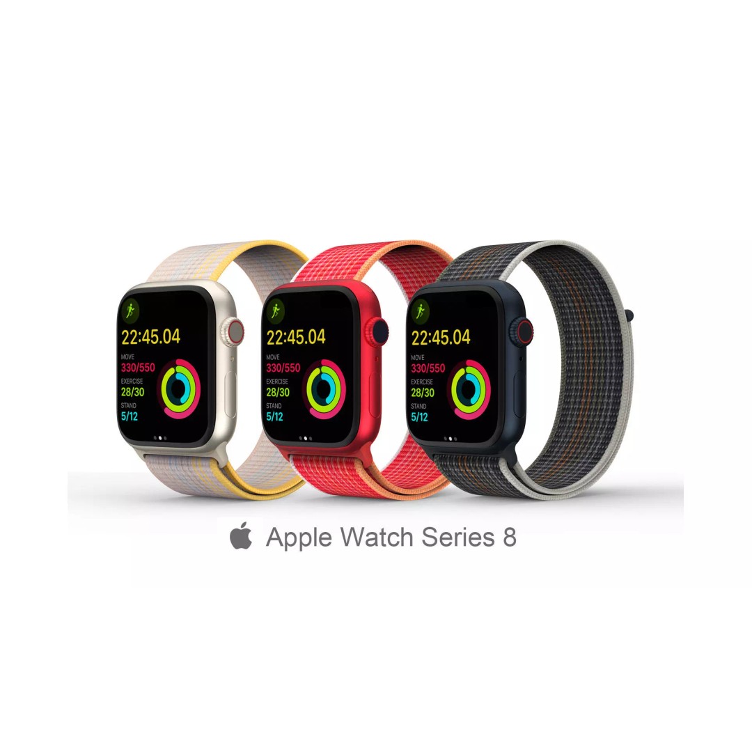Apple Watch Series 8 3D Model – PBR Textured, Game-Ready Formats - View 2