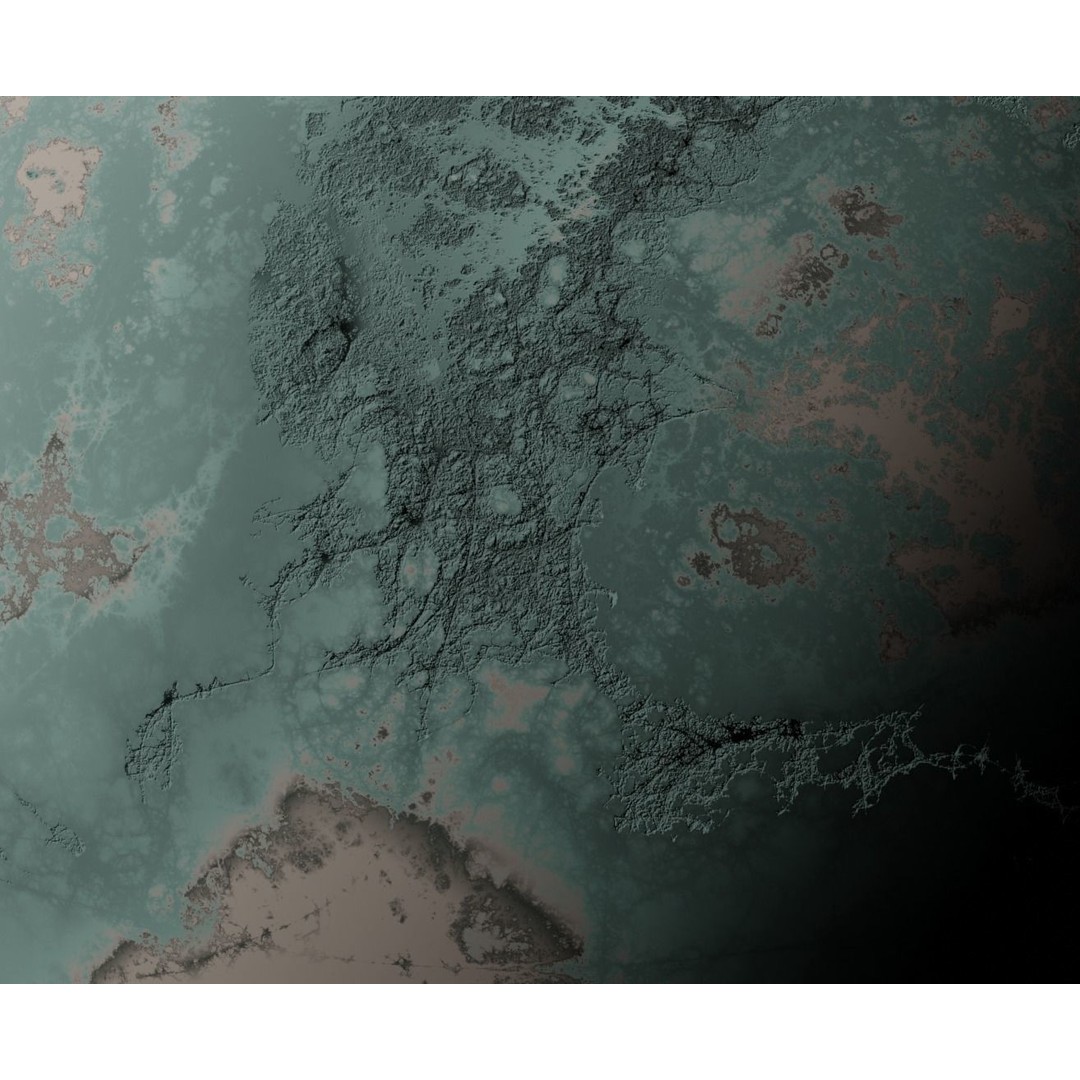 Alien Planet 3D Model – Low Poly Game Ready Asset, Blender, FBX - View 5