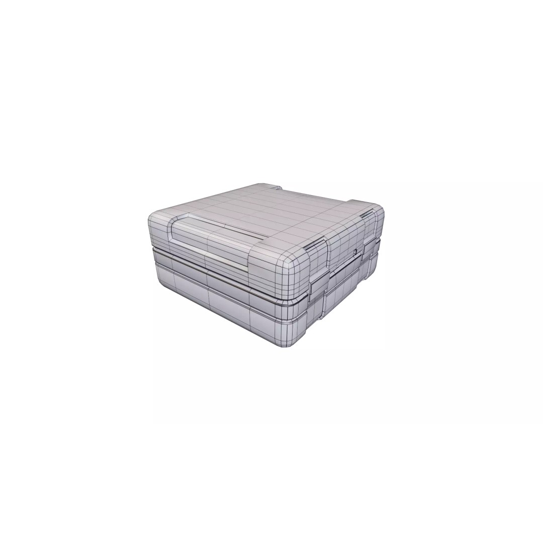 Sci-Fi Supply Tank 3D Model – Low Poly Game Asset, PBR Textures - View 16