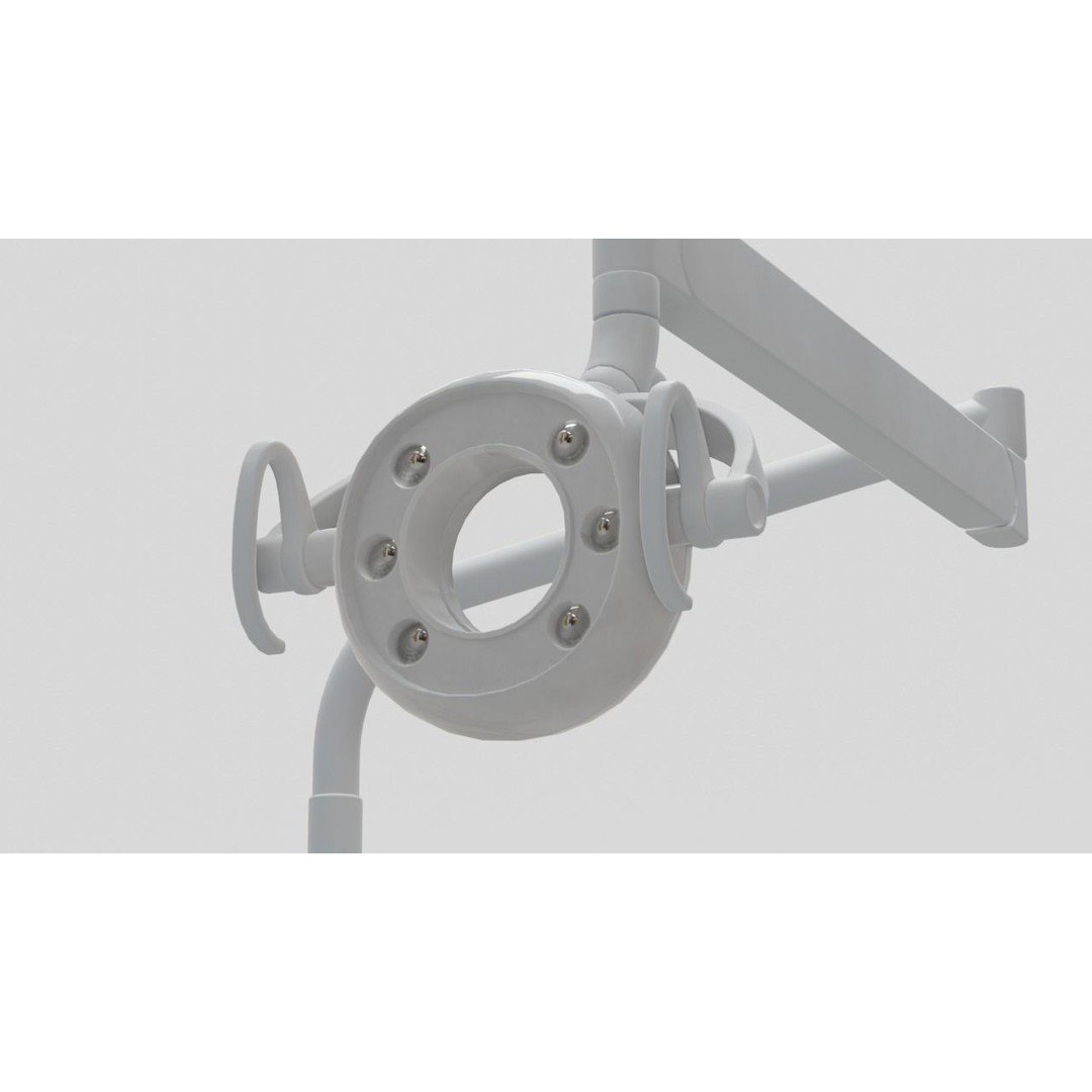 Dentist Chair 3D Model – Rigged Medical Equipment, Blender, FBX - View 8