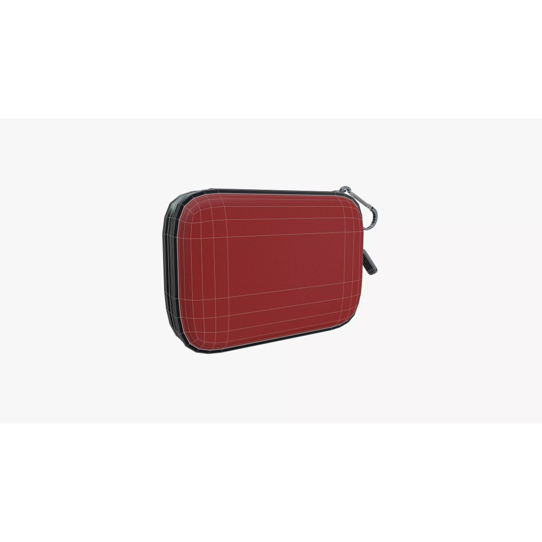 First Aid Box 3D Model – Low Poly Medical Kit, FBX & PBR Textures - View 31