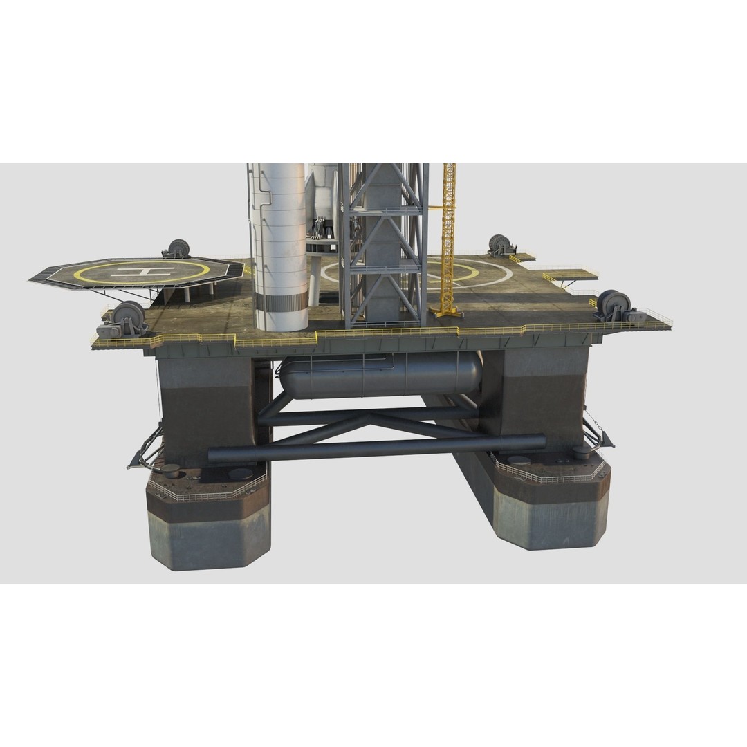 SpaceX Sea Launch Rocket Deimos Complex 3D Model – High Quality PBR Assets - View 20