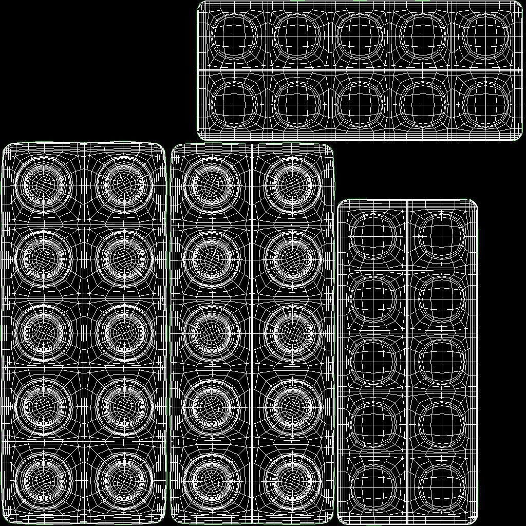 Blister Pill Pack 3D Model – Low Poly Medical Asset, FBX - View 17