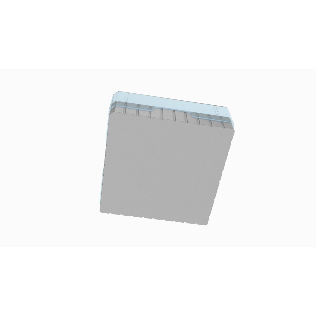 Eppendorf Storage Box 3D Model – Low Poly Medical Asset, FBX, OBJ - View 3