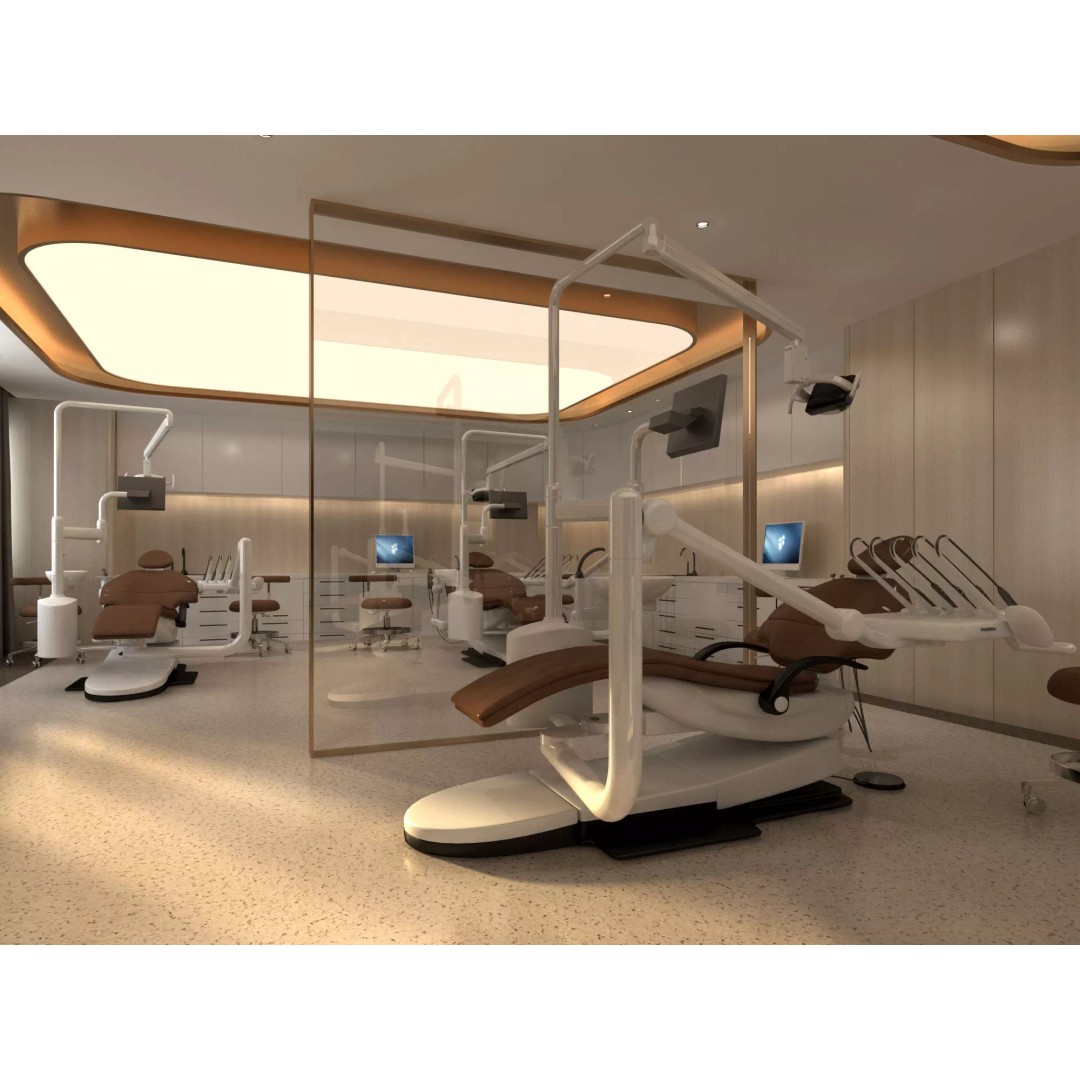 Dental Clinic 3D Model – Realistic Interior Design, FBX & OBJ Formats - View 2