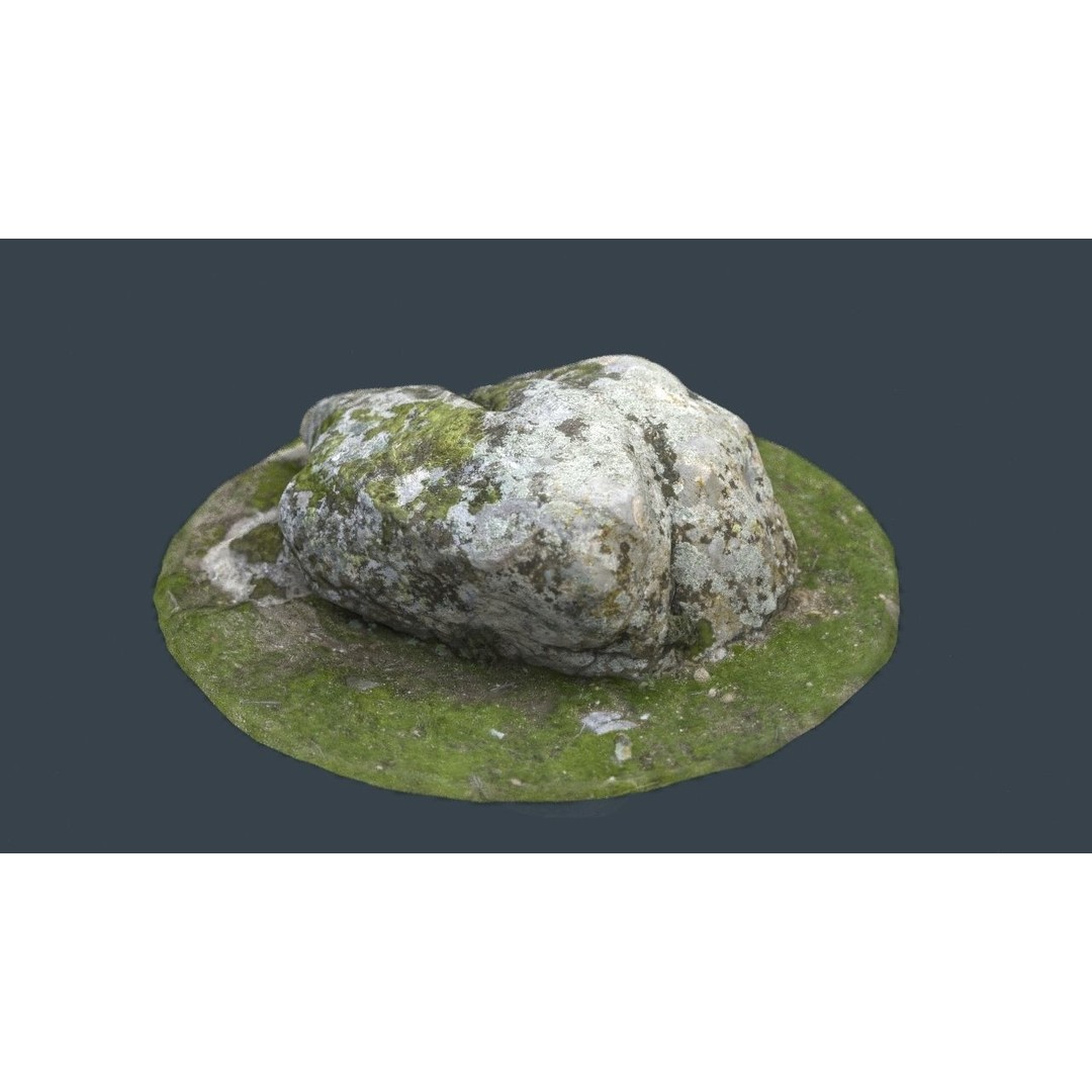 Rock 38 3D Model – Low Poly Landscape Asset, FBX, OBJ, Blender