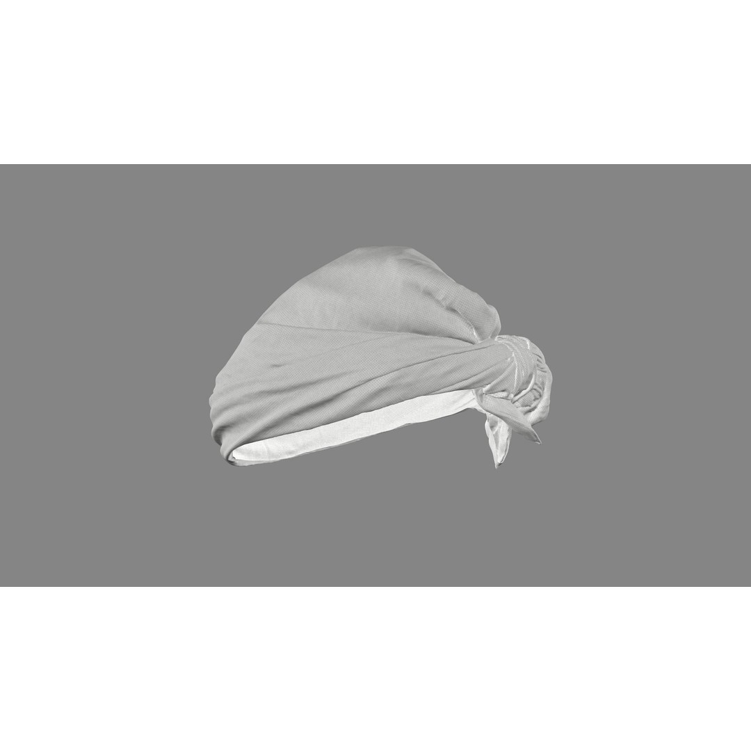 Scarf 3D Model – Fashion Accessory, PBR Textures, FBX - View 5