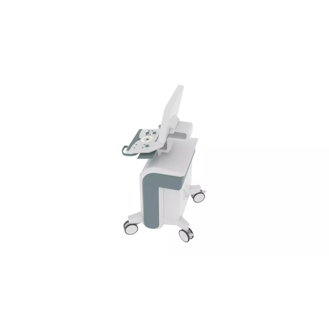 Medical Ultrasound Machine 3D Model – Textured Scene for Rendering - View 11